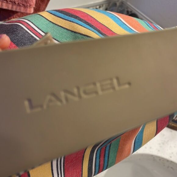 Lancel colorful striped woman’s bucket bag - Picture 11 of 14